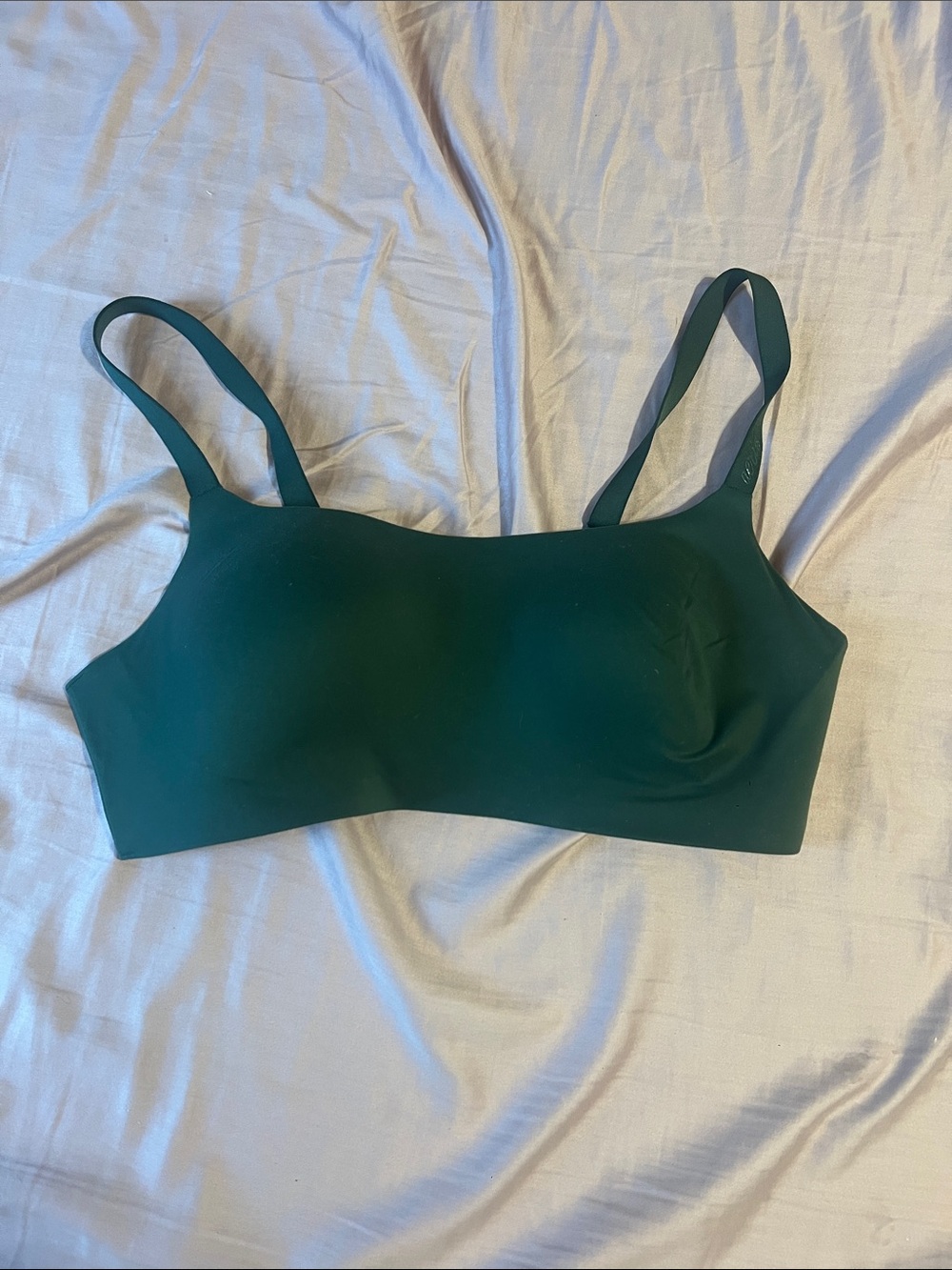 aerie Seamless Bralette in Dark Green